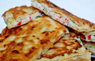 Восточные гренки из лаваша со сливочным сыром, рецепт Восточные гренки из лаваша со сливочным сыром, рецепт